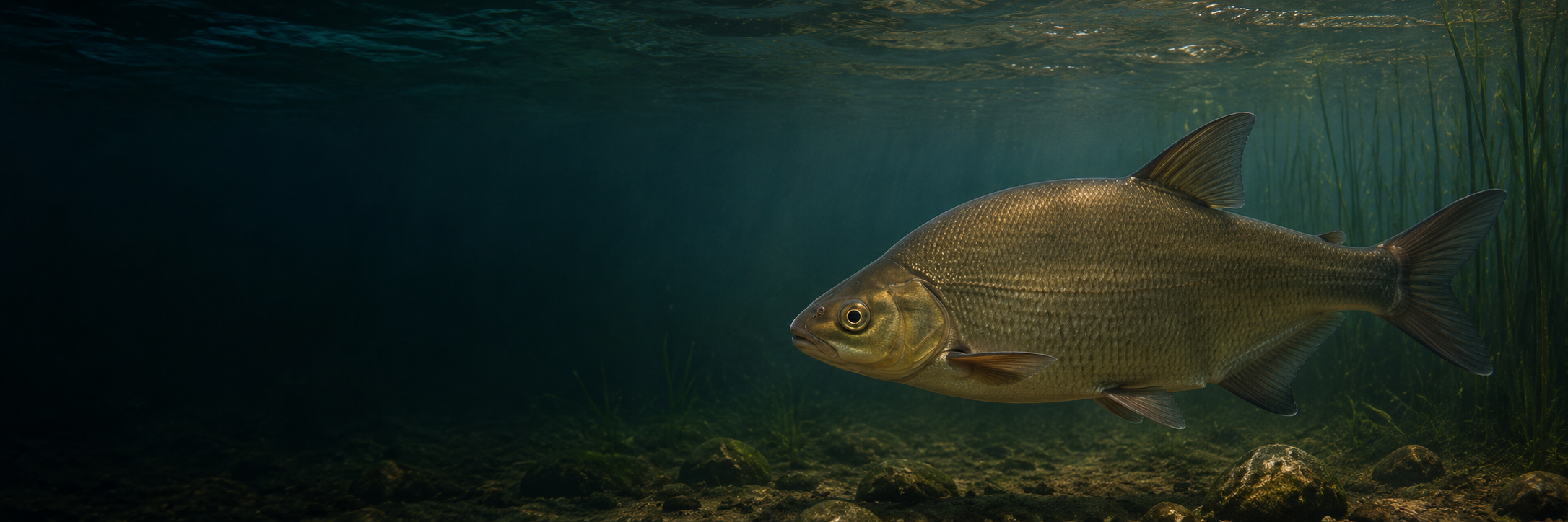 Bream underwater