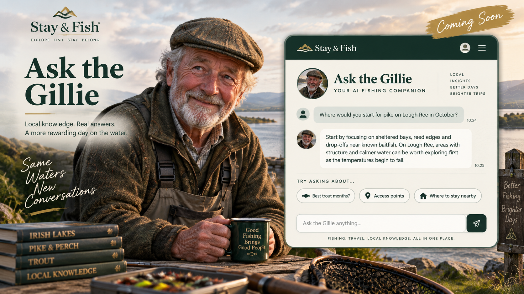 ASK THE GILLIE — feature preview