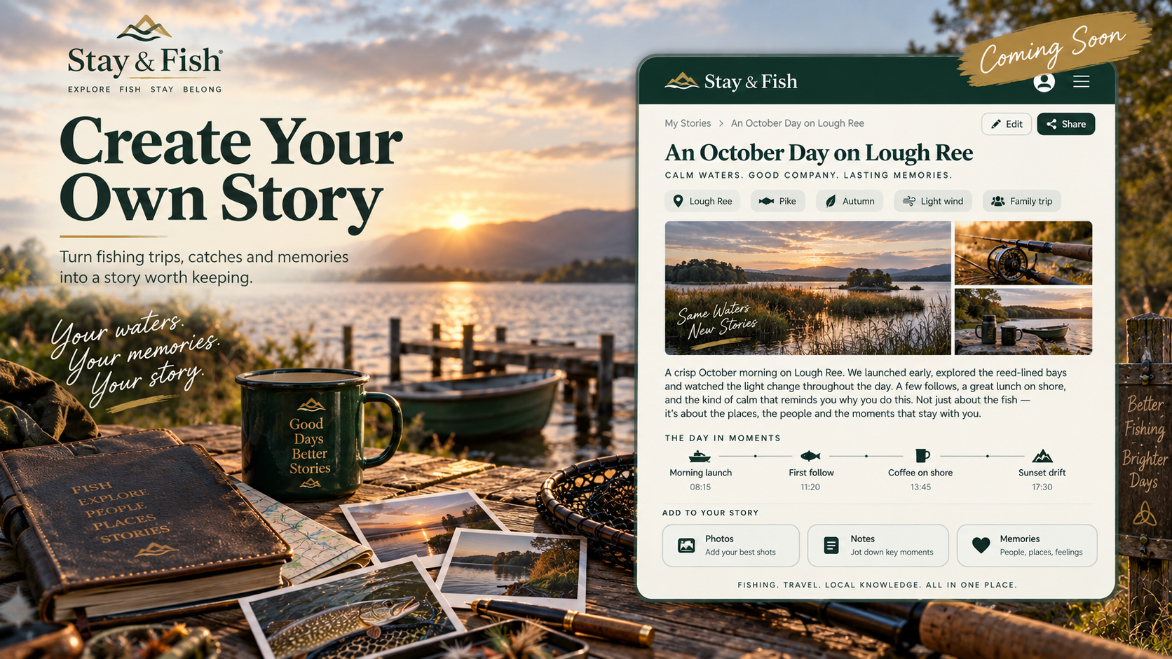 CREATE YOUR OWN STORY — feature preview