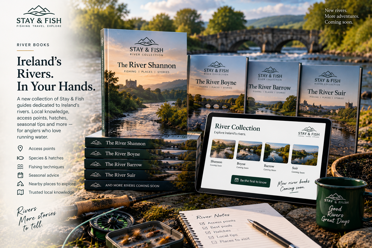 RIVER BOOKS — COMING SOON — feature preview